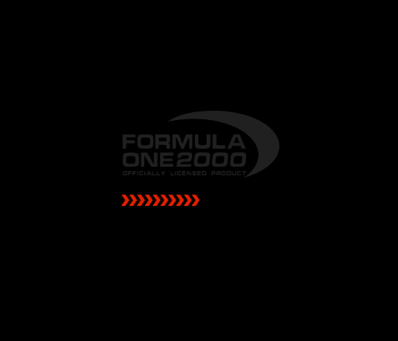 Formula One 2000 Title Screen